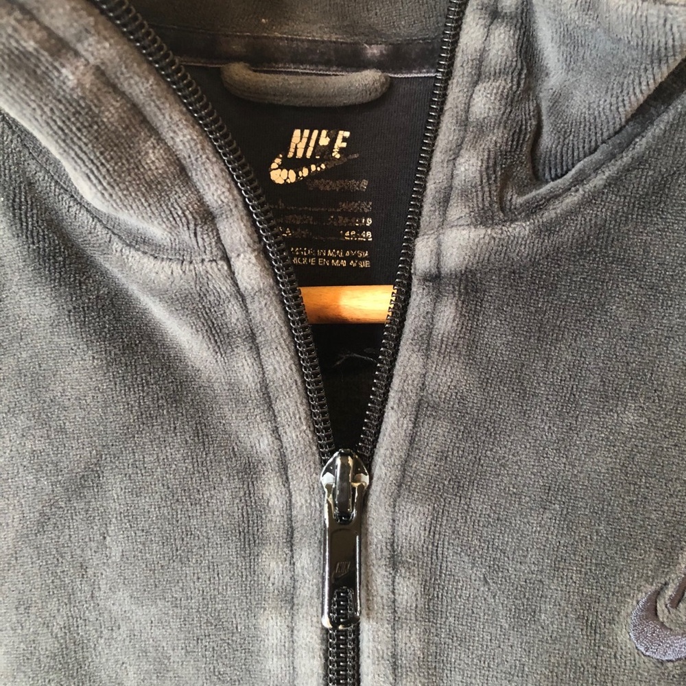 Nike Velour Track Jacket - Picture 2 of 5